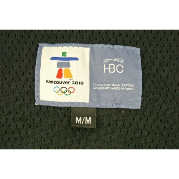 Vancouver 2010 Olympics Jacket HBC Navy Blue Womens Size Medium Windbreaker - Picture 8 of 9